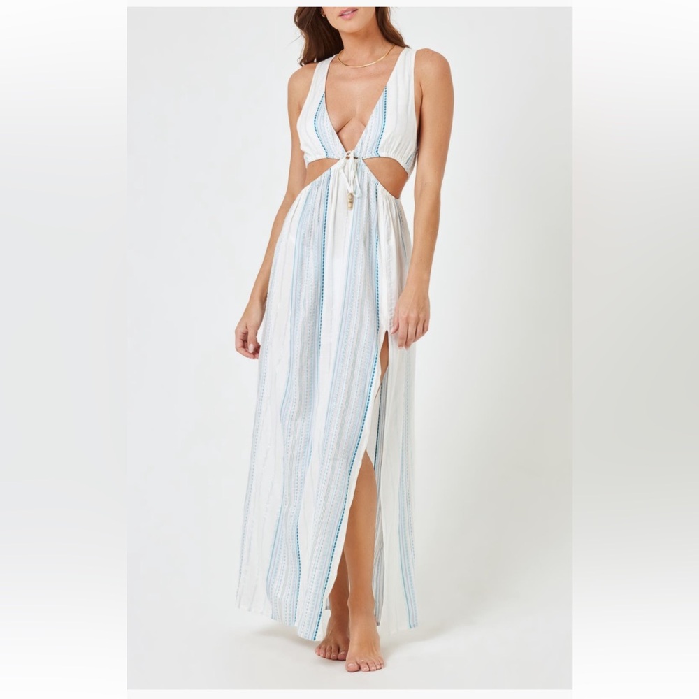 LSpace cutout coverup dress